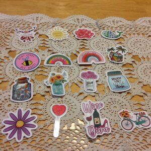 Stickers,Tear-resistant.  Boho vibe